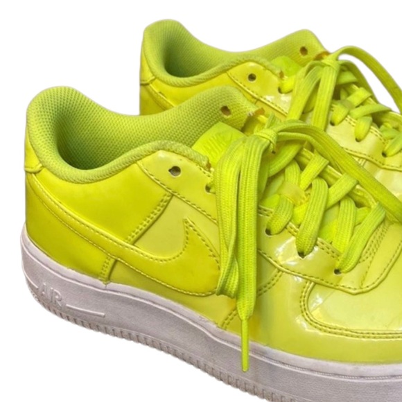 Nike Air Force Ones LV8 UV Volt / White - Picture 5 of 5